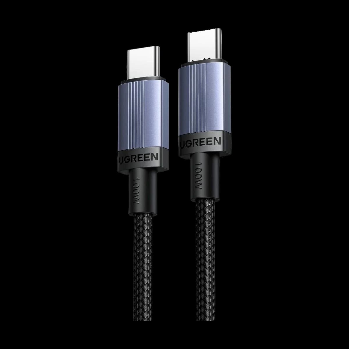 Кабель Ugreen Type-C – Type-C 100 Вт, 2 м
