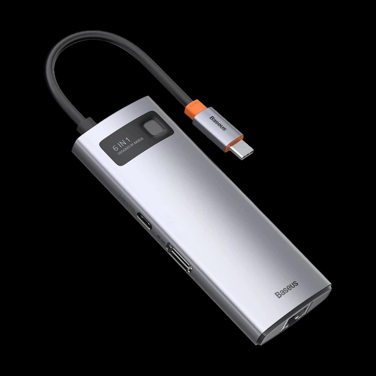 USB-хаб Baseus Metal Gleam 6 в 1 (Type-C)