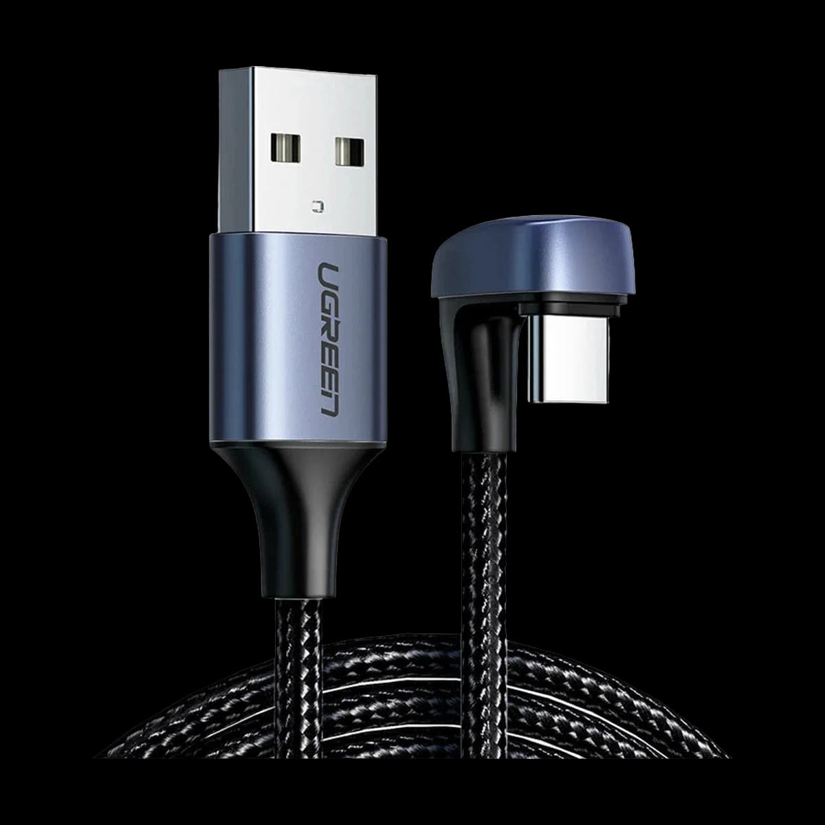 Кабель Ugreen USB-A – Type-C с LED-индикатором, 1 м – фото 1