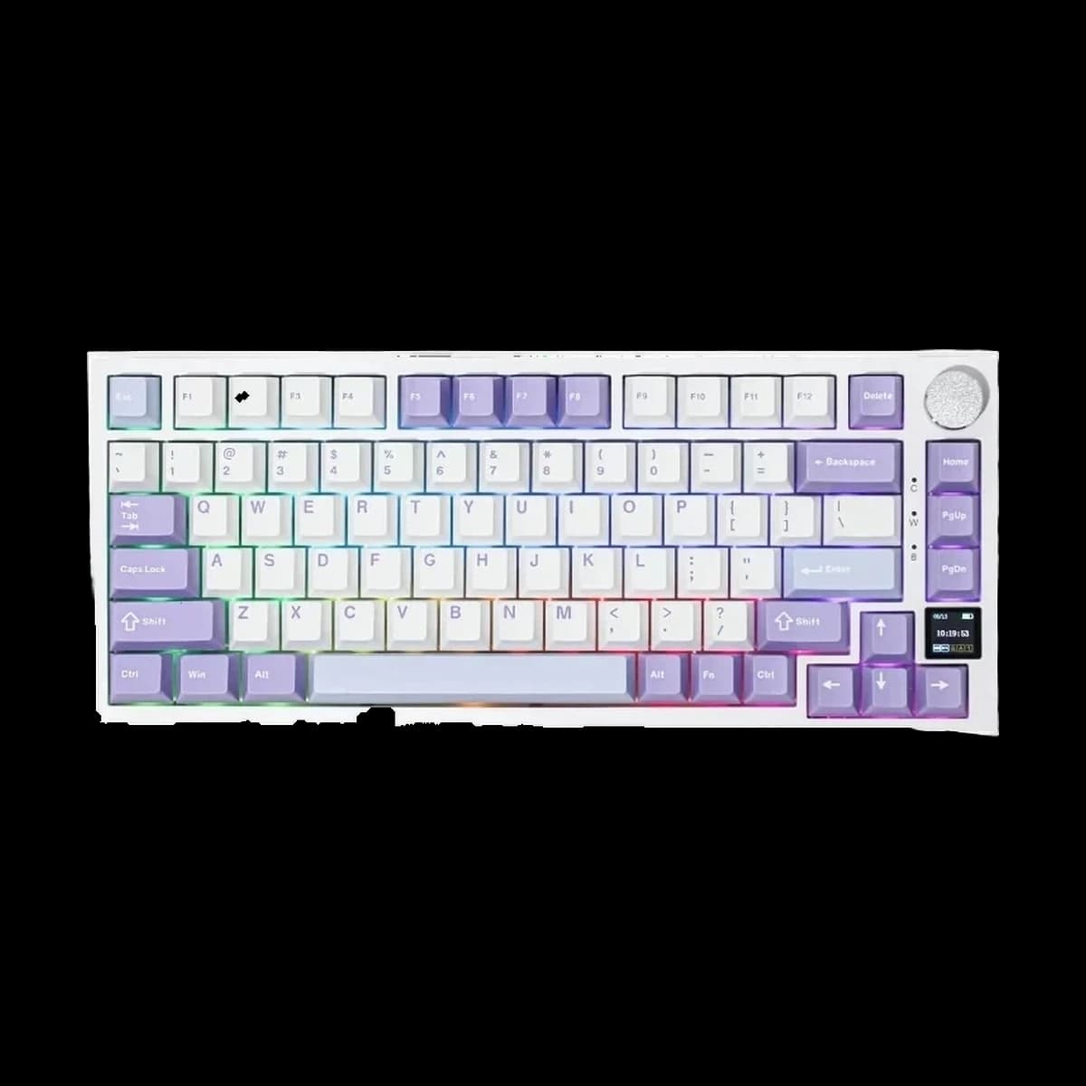 Беспроводная механическая клавиатура Ajazz AK820 Pro с экраном – фото 1